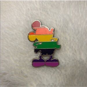 Disney Mickey Mouse Pride Rainbow Pin Trading Pin